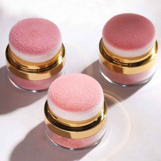3-Piece Lazy Blush Set – Effortless Radiance in Seconds Quick, Natural-Looking Blush Built-in Mirror 🪞