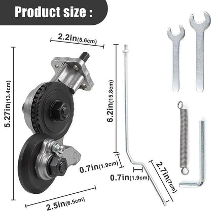 🔥Sheet Metal Cutter Drill Attachment 🛠️